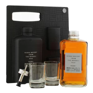 Nikka from the barrel con vasos